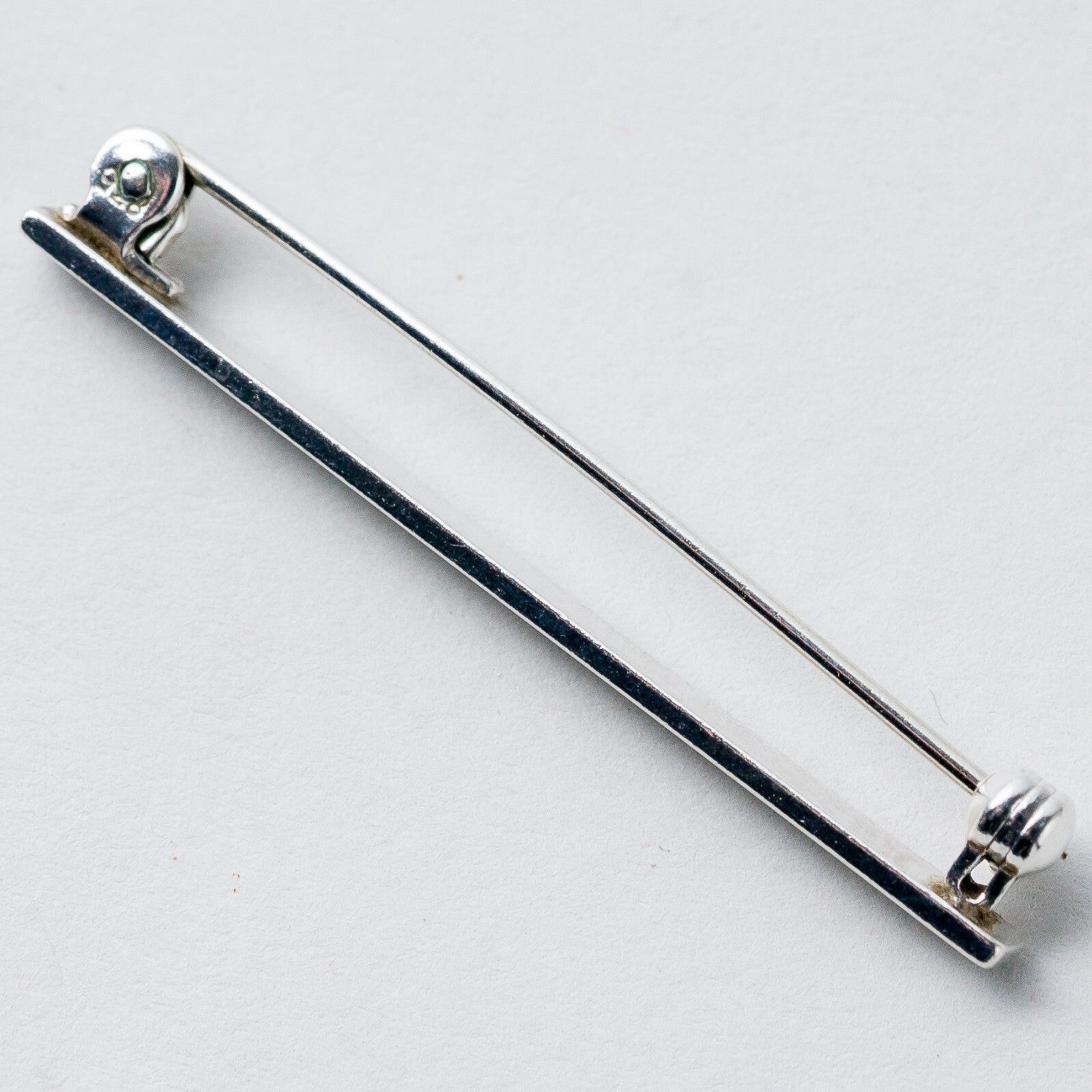 Silber Brosche 835 4 cm 1,83 g5
