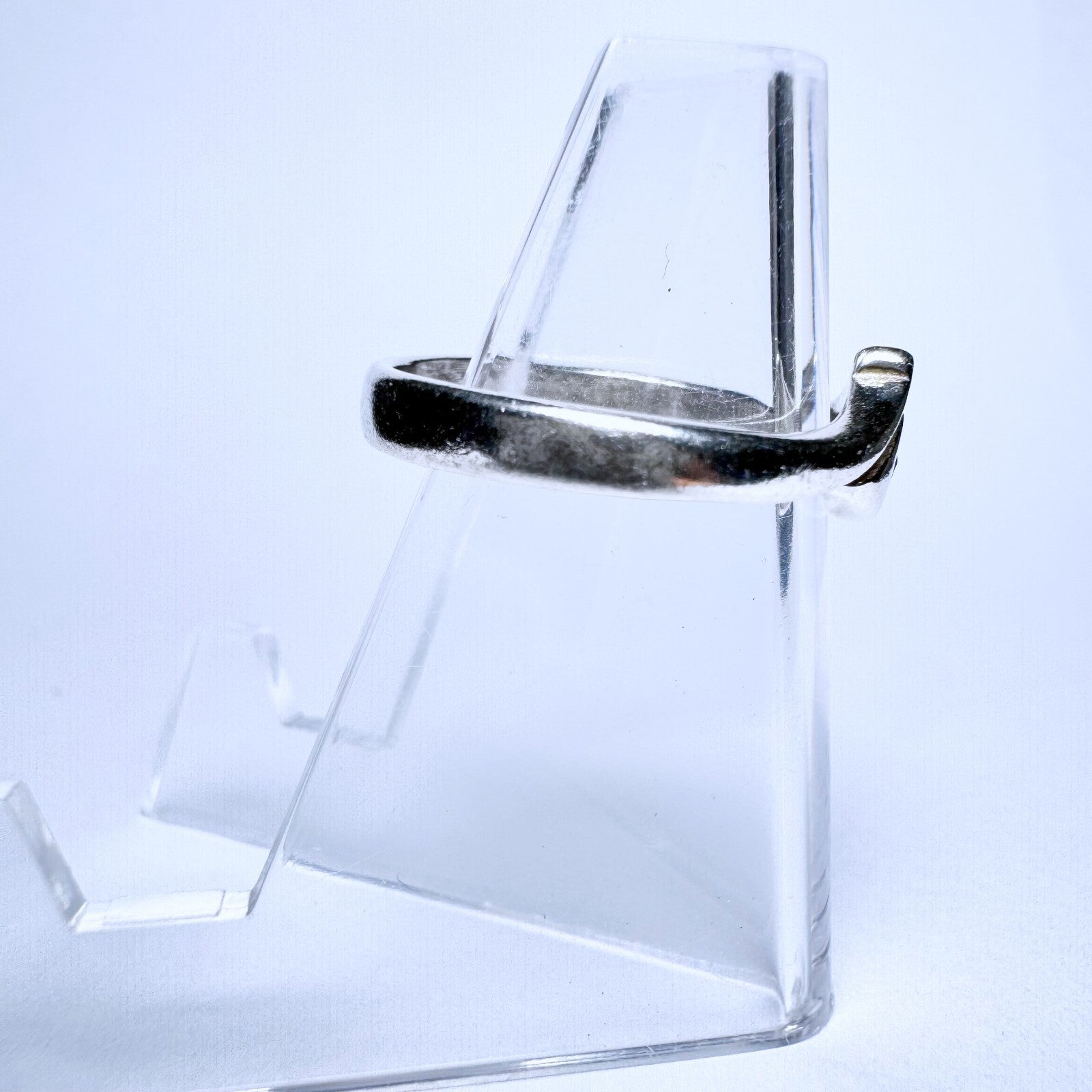 Ring 925er Silber Größe 54 mit rotem Stein 2,40g4