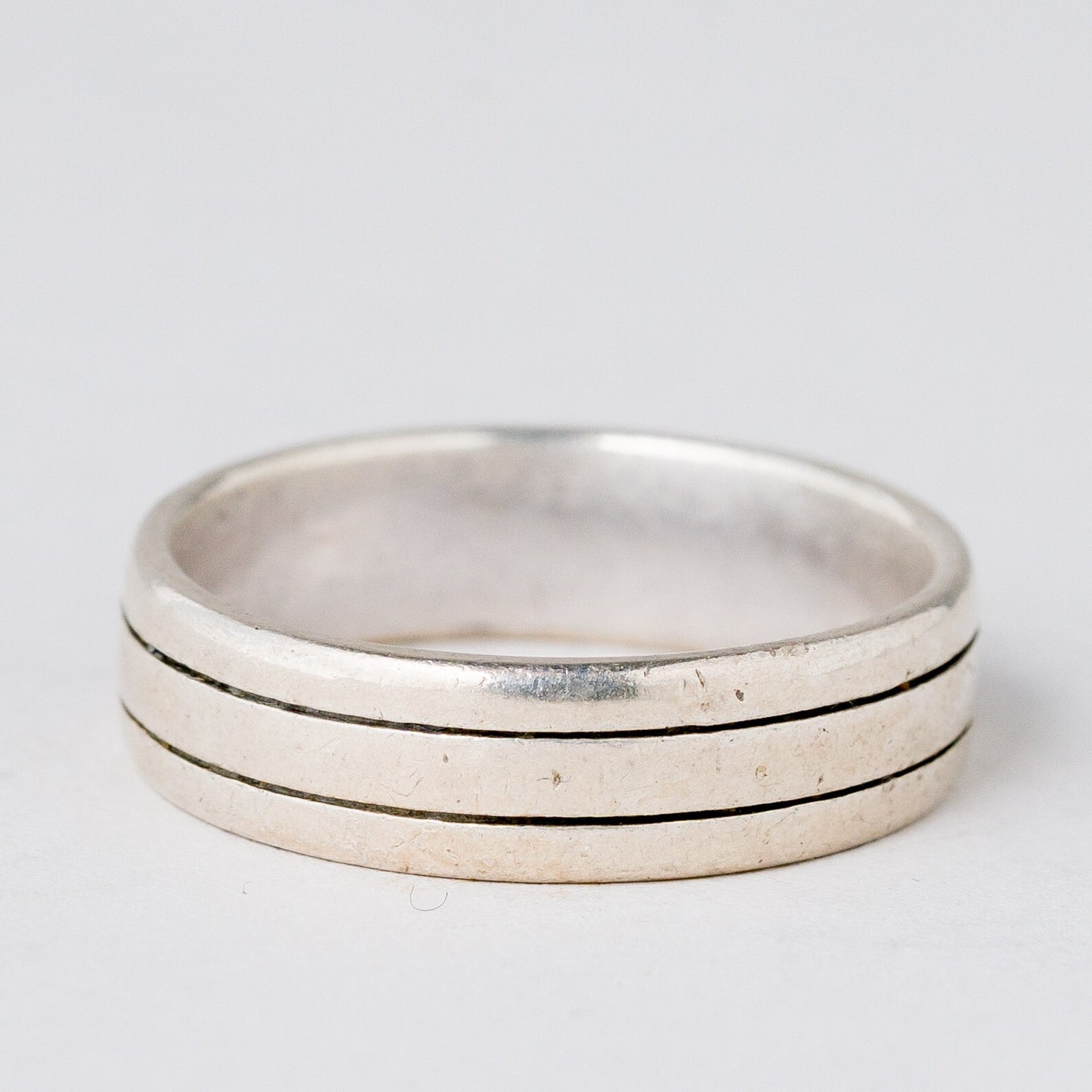 Ring 4,49 g 925er Silber Größe 58 (18,4 mm Ø)3