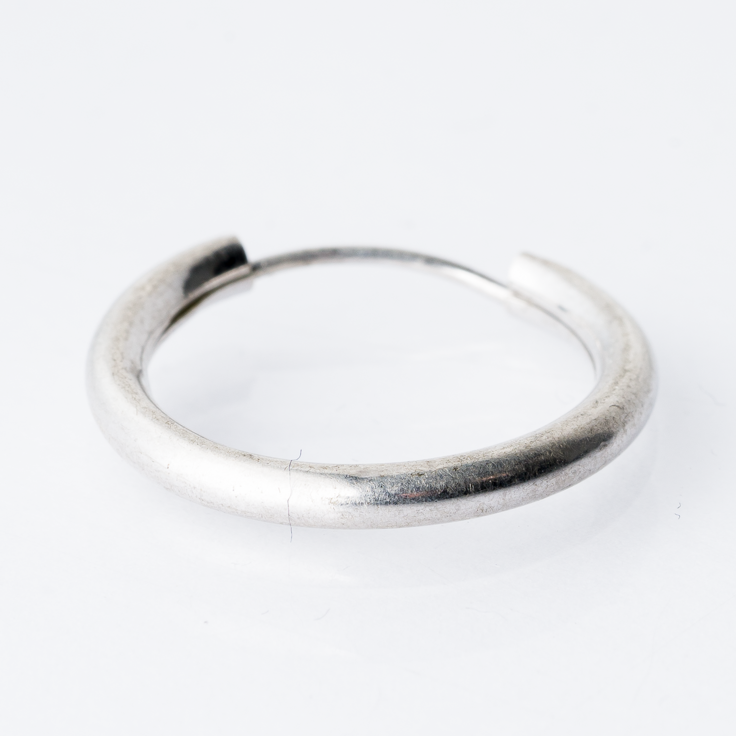 Einzelner Ohrring Creole Silber 0,54 g1