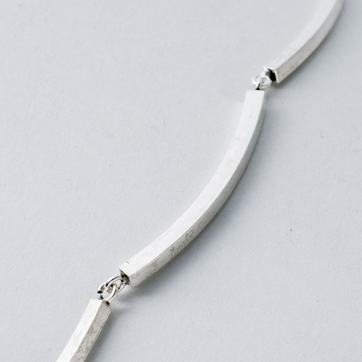 Silber Silberkette Halskette 39 cm 925 Viereckige Glieder 23,23 g0