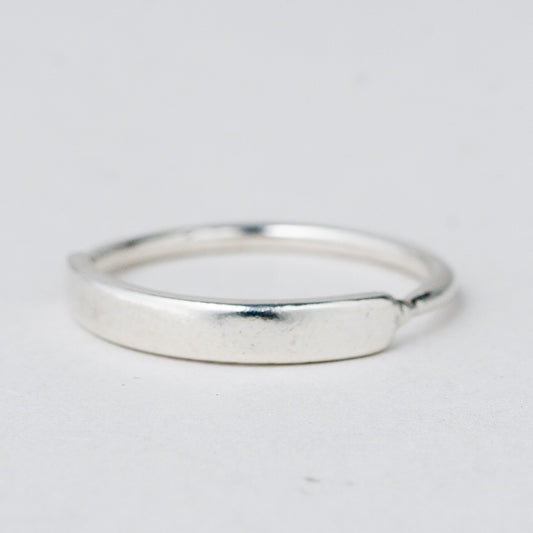 Silber Ring 925 Größe 50 (15,9 mm Ø) 1,14 g0