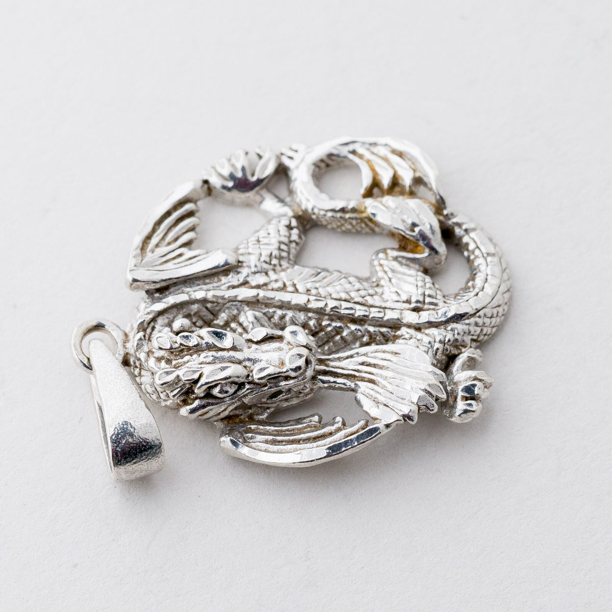 Anhänger Silber 925 Drache 3,7 cm 5,7 g2