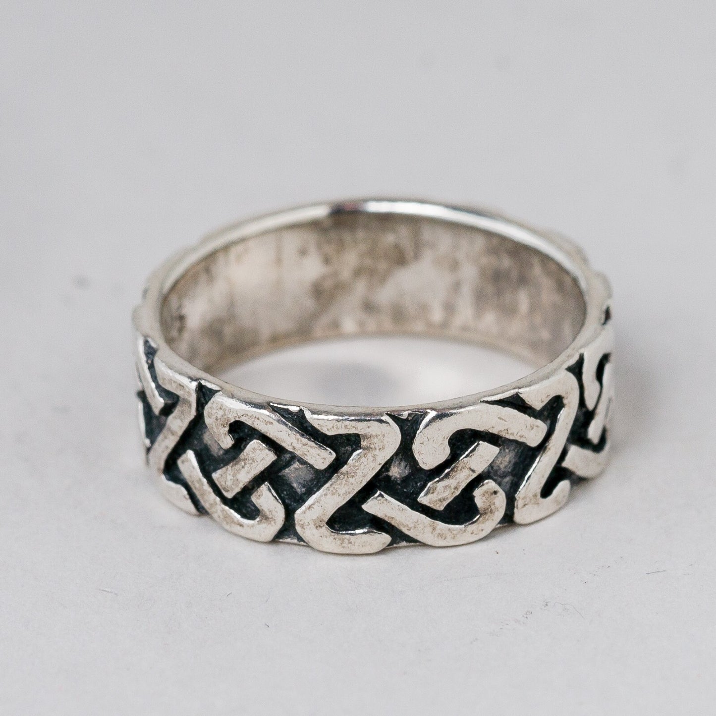Silber Ring 925 Größe 54 (17,2 mm Ø) 3,98 g5