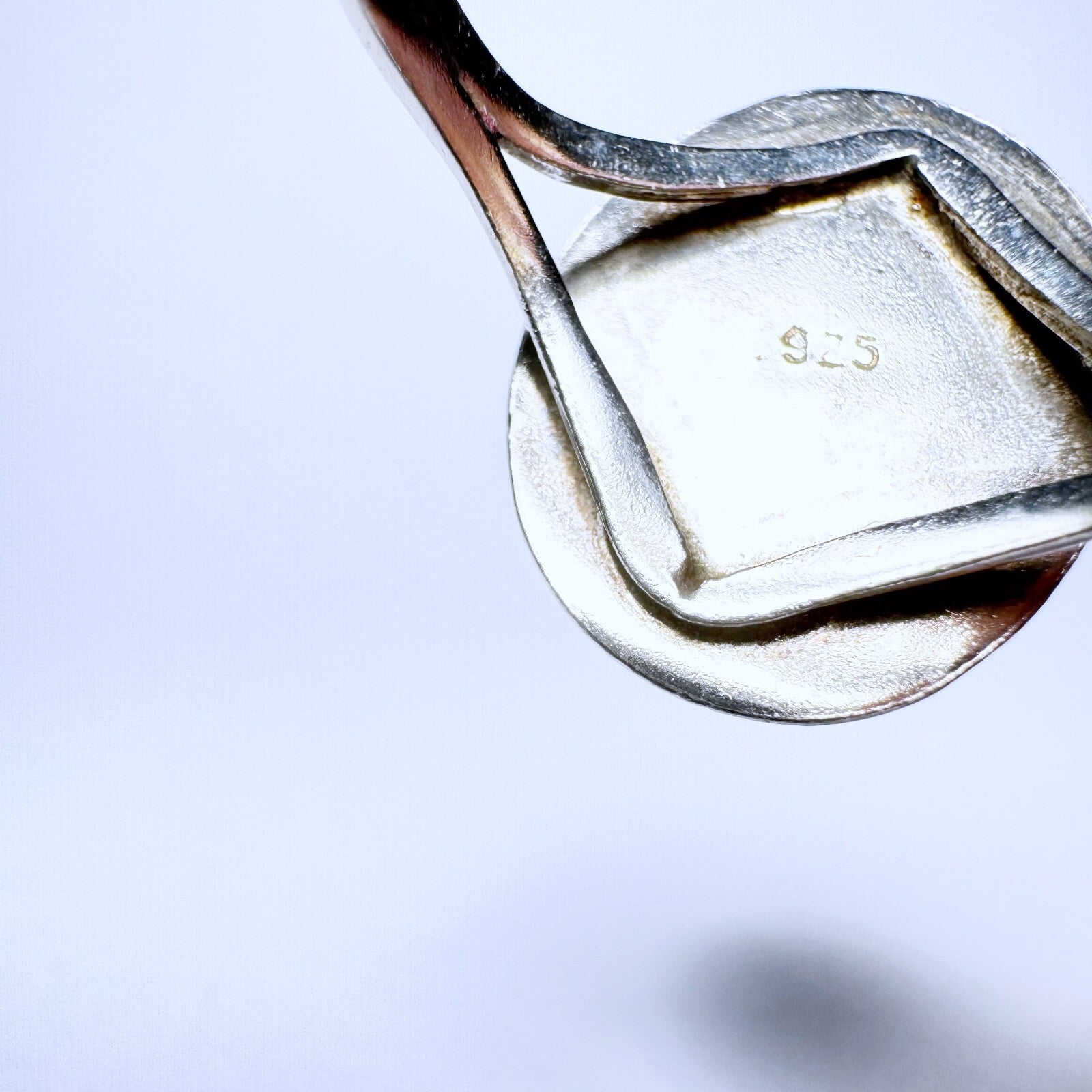 Ring 925er Silber Größe 59 mit hellblauen Stein 4,21g6