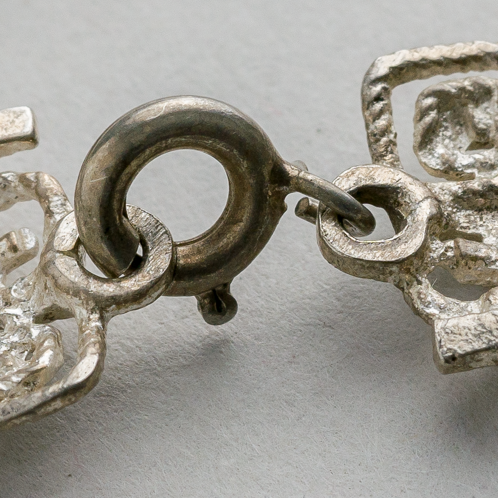 Armband 1 cm breit Silber 8,75 g 18 cm5