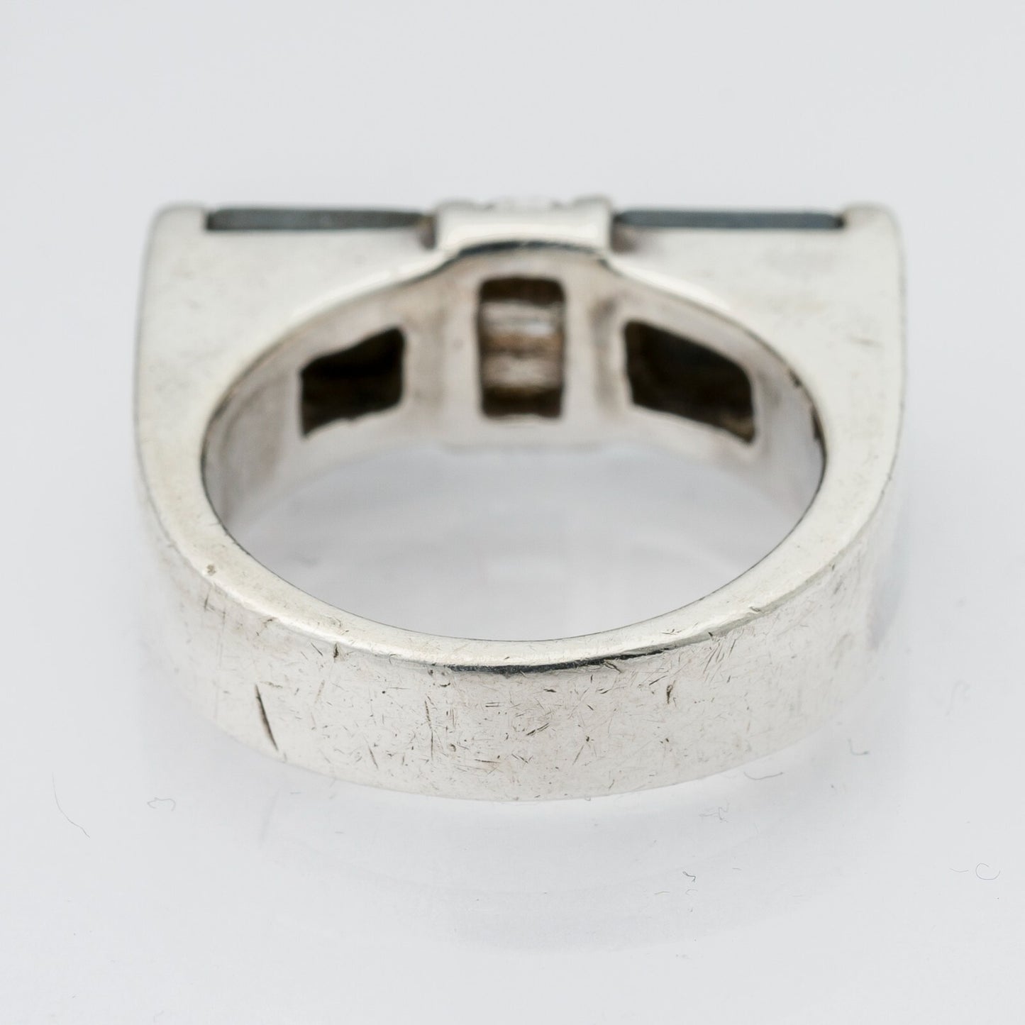 Silberring Steinbesatz 11,67 g Größe 54 (17,2 mm Ø)3