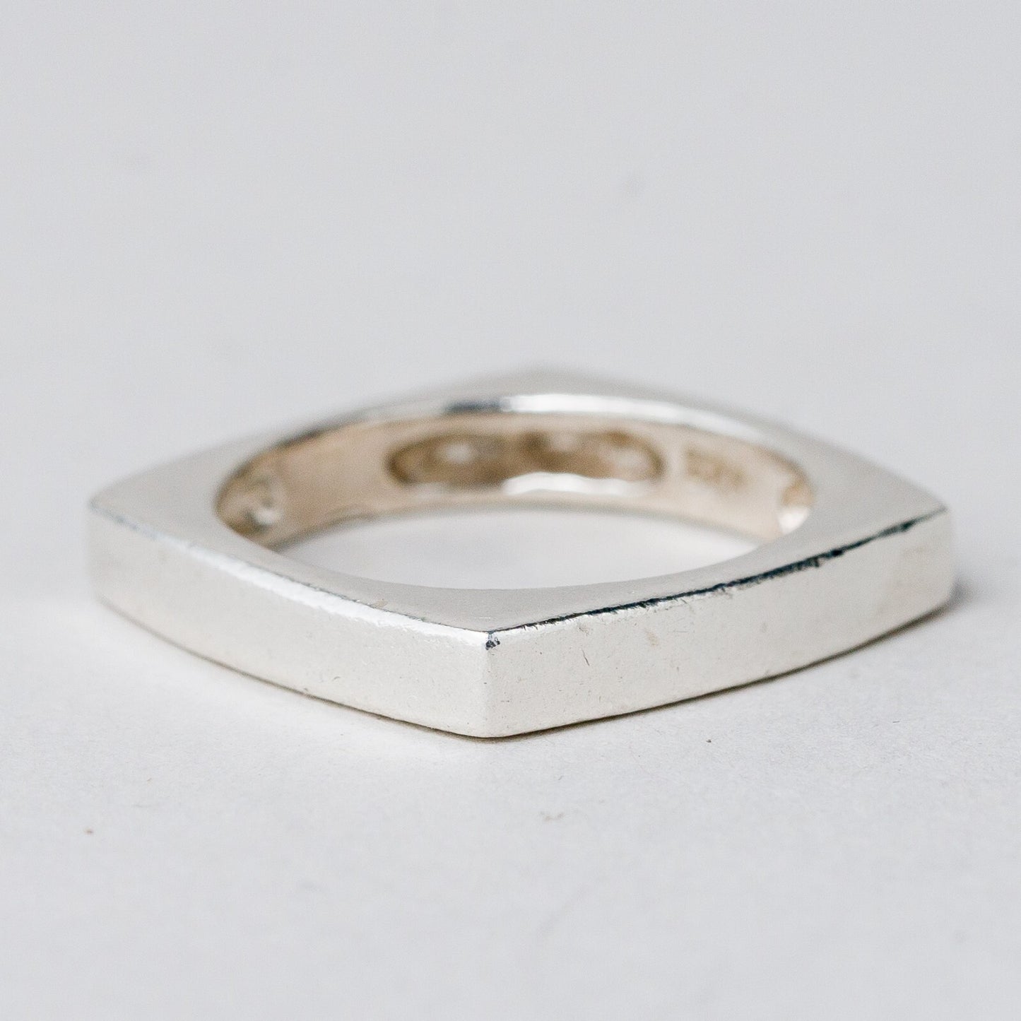 Silber Ring 925 Größe 53 (16,8 mm Ø) 4,39 g3