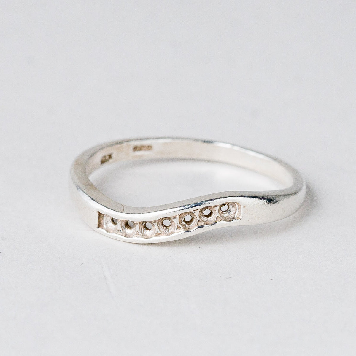 Silber Ring 925 Ohne Steine Größe 53 (16,8 mm Ø) 1,52 g6