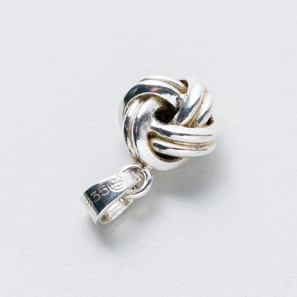 Anhänger 835 Silber Knoten 1,4 cm 1,32 g2