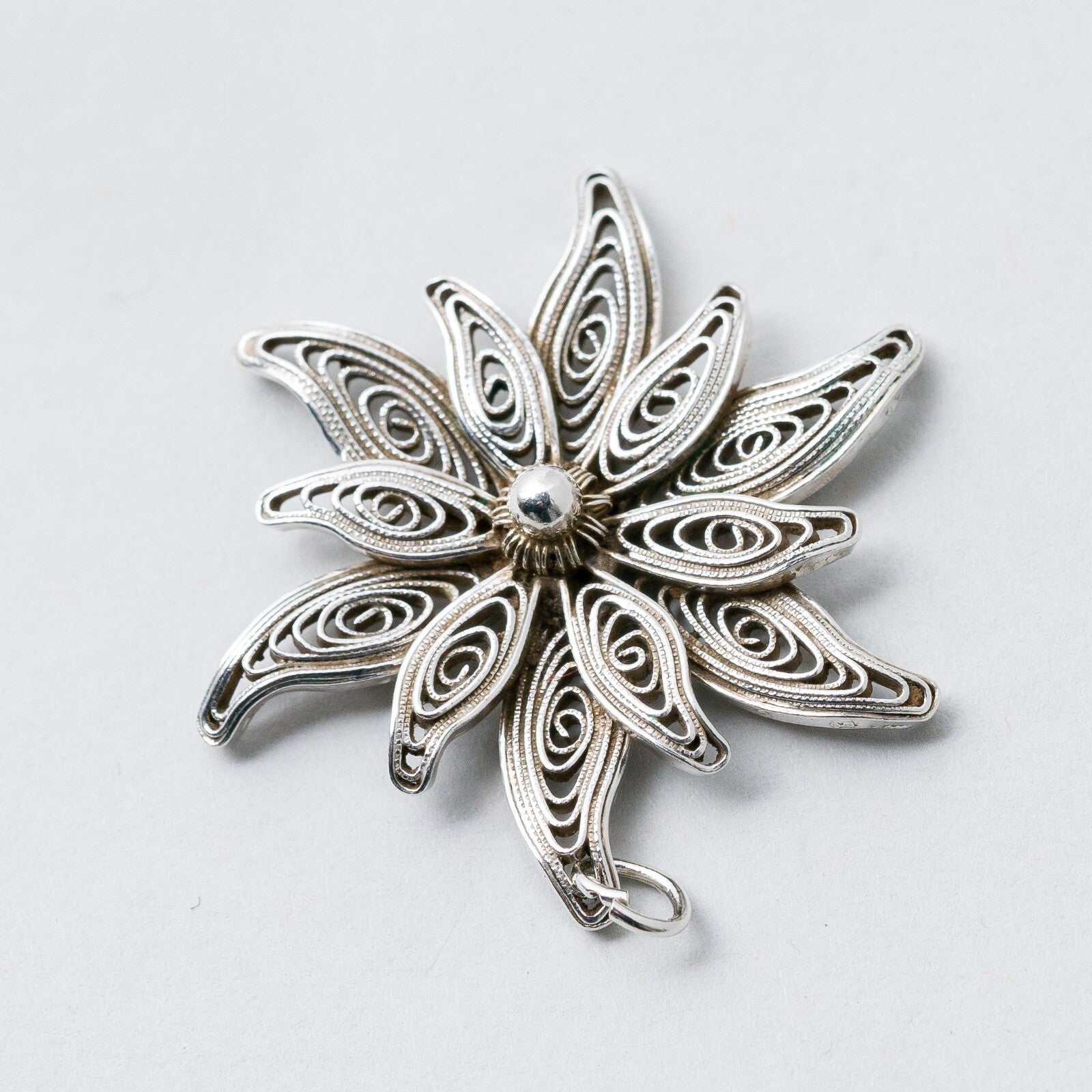 Anhänger Silber Edelweiß 3,3 cm 4,83 g1
