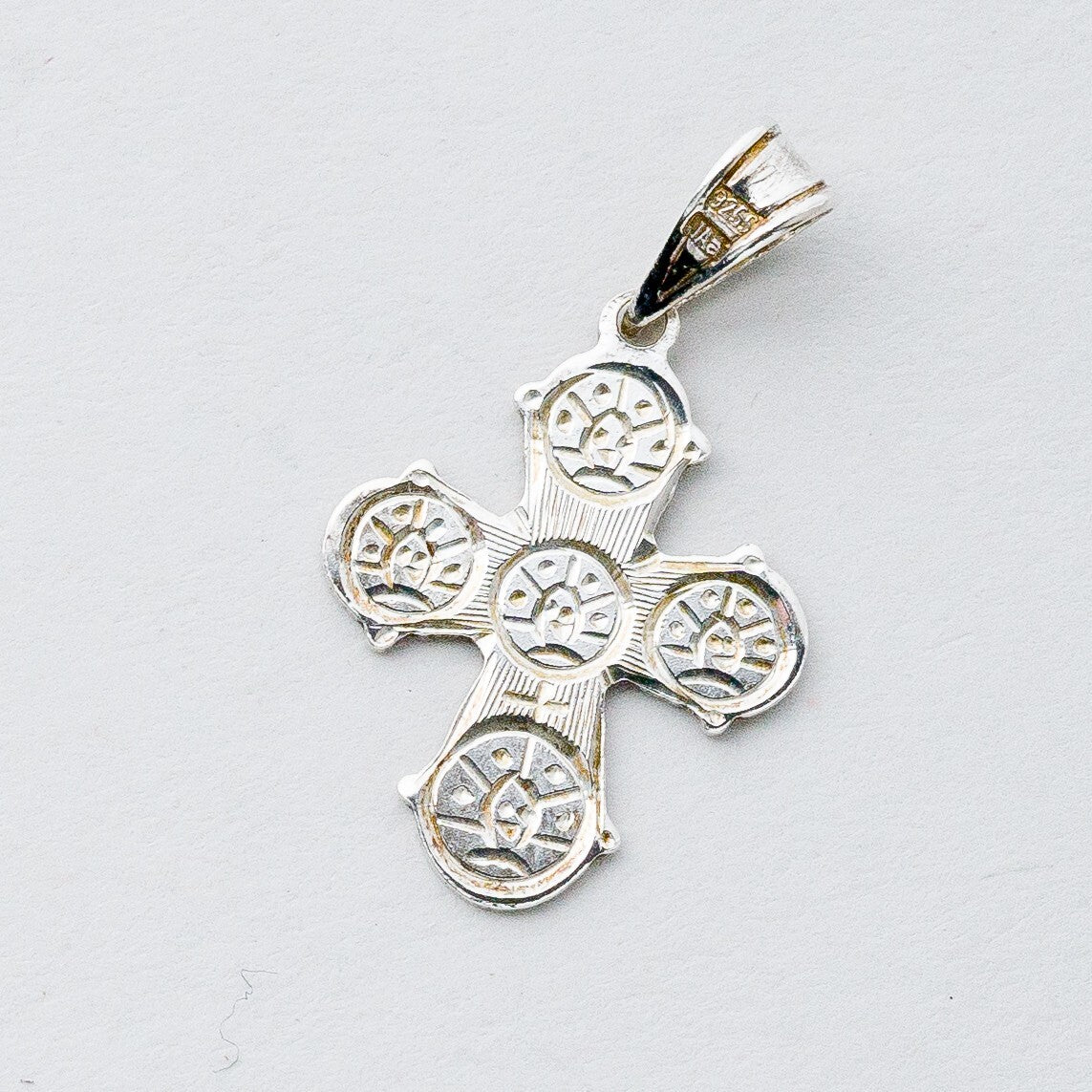 Silber Anhänger Kettenanhänger 925 Kreuz Kruzifix 0,9 g1