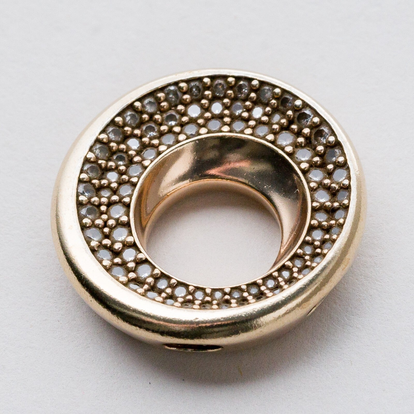 Silber Anhänger Kettenanhänger 925 Weiße Steine 7,05 g6