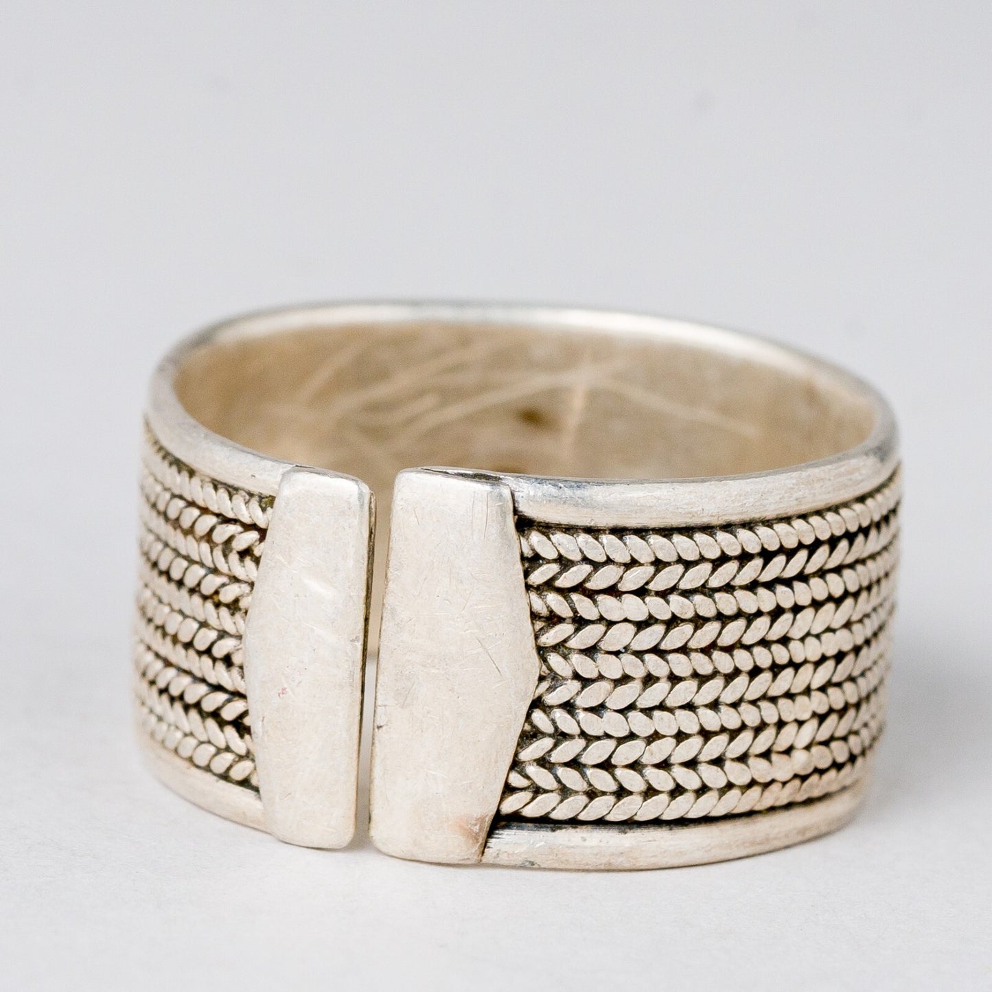 Ring 7,26 g 925er Silber Größe flexibel ca. 663