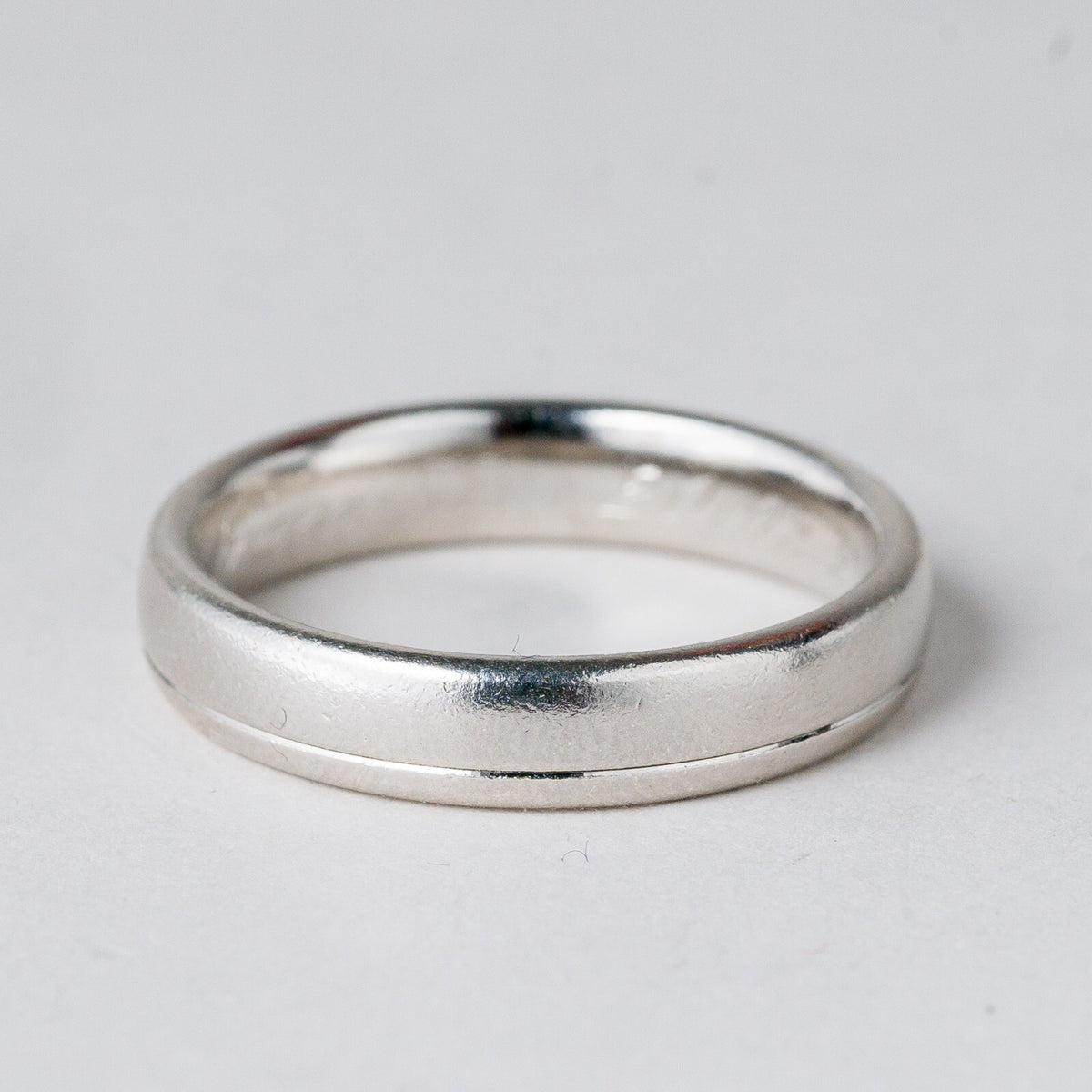 Silber Ring 925 Gravur innen Größe 66 (21,0 mm Ø) 6,44 g3