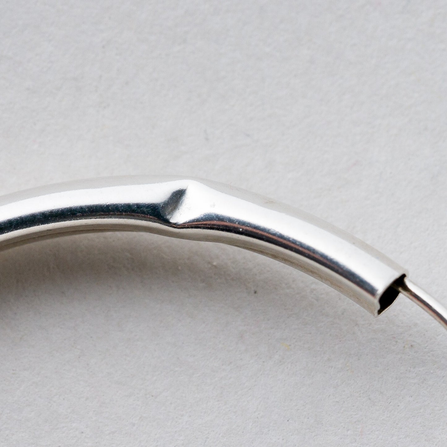 Einzelner Ohrring Creole 925 Silber 1,63 g6