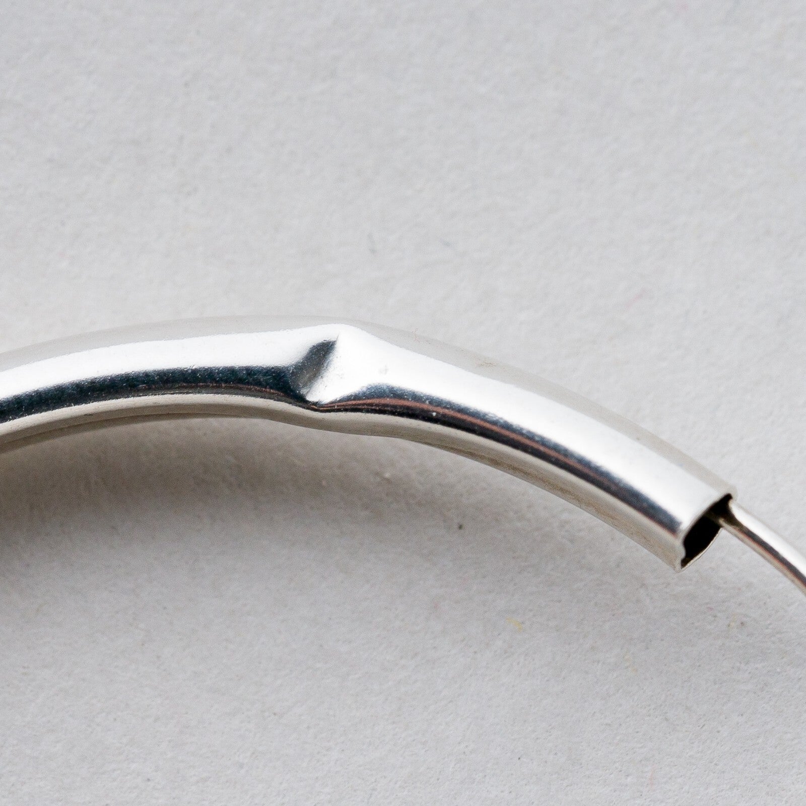 Einzelner Ohrring Creole 925 Silber 1,63 g6