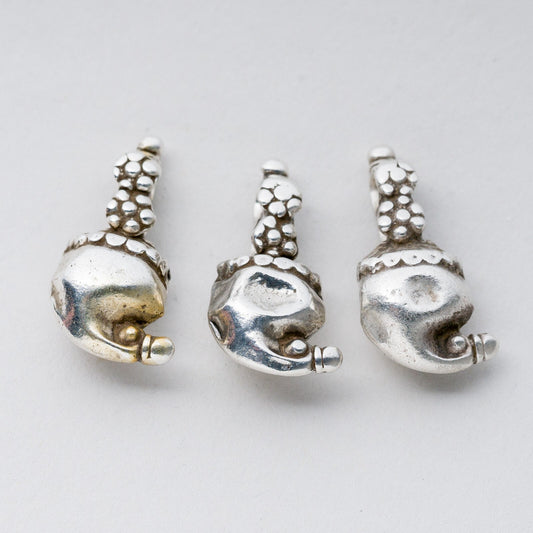 3 x Anhänger Silber 2,3 cm 6,75 g0