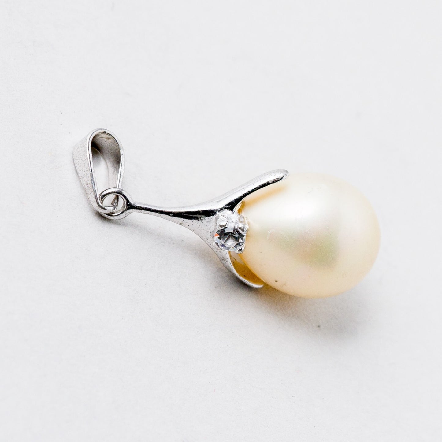 Silber Anhänger Kettenanhänger 925 Perle 3 cm 2,88 g1