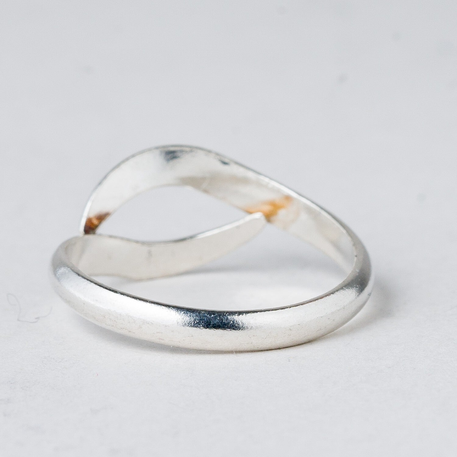 Silber Ring 925 Größe flexibel ca. 57 2,04 g3