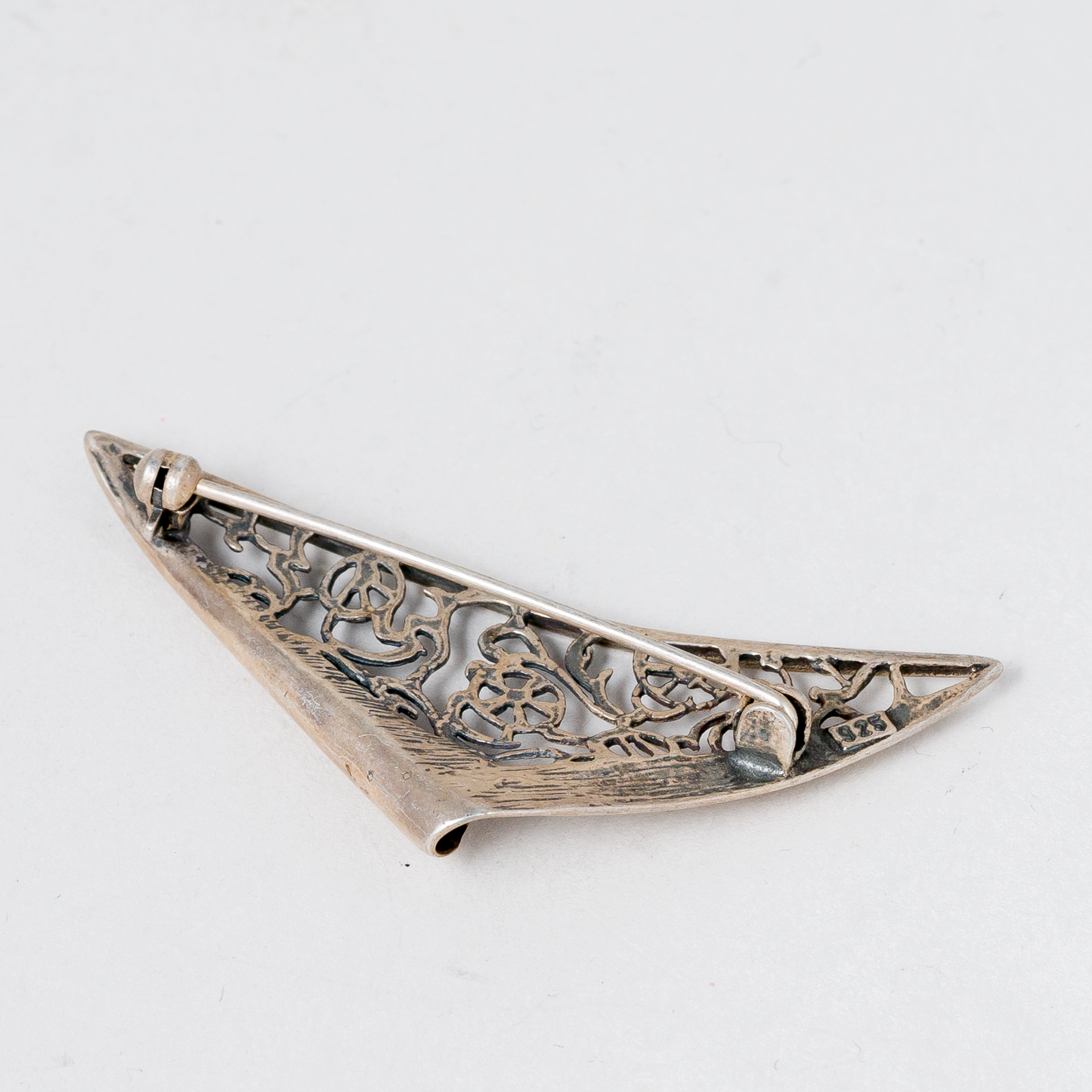 Brosche 925er Silber 4,99 g 5 cm1
