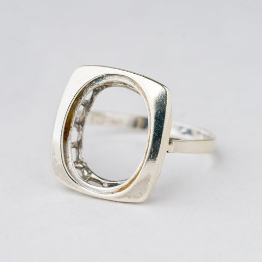 Ring Silber Ohne Stein Größe 60 (19,1 mm Ø) 2,88 g0