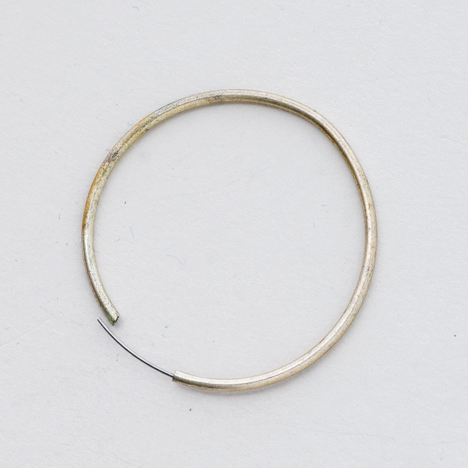 Einzelner Ohrring Creole Silber 0,8 g5