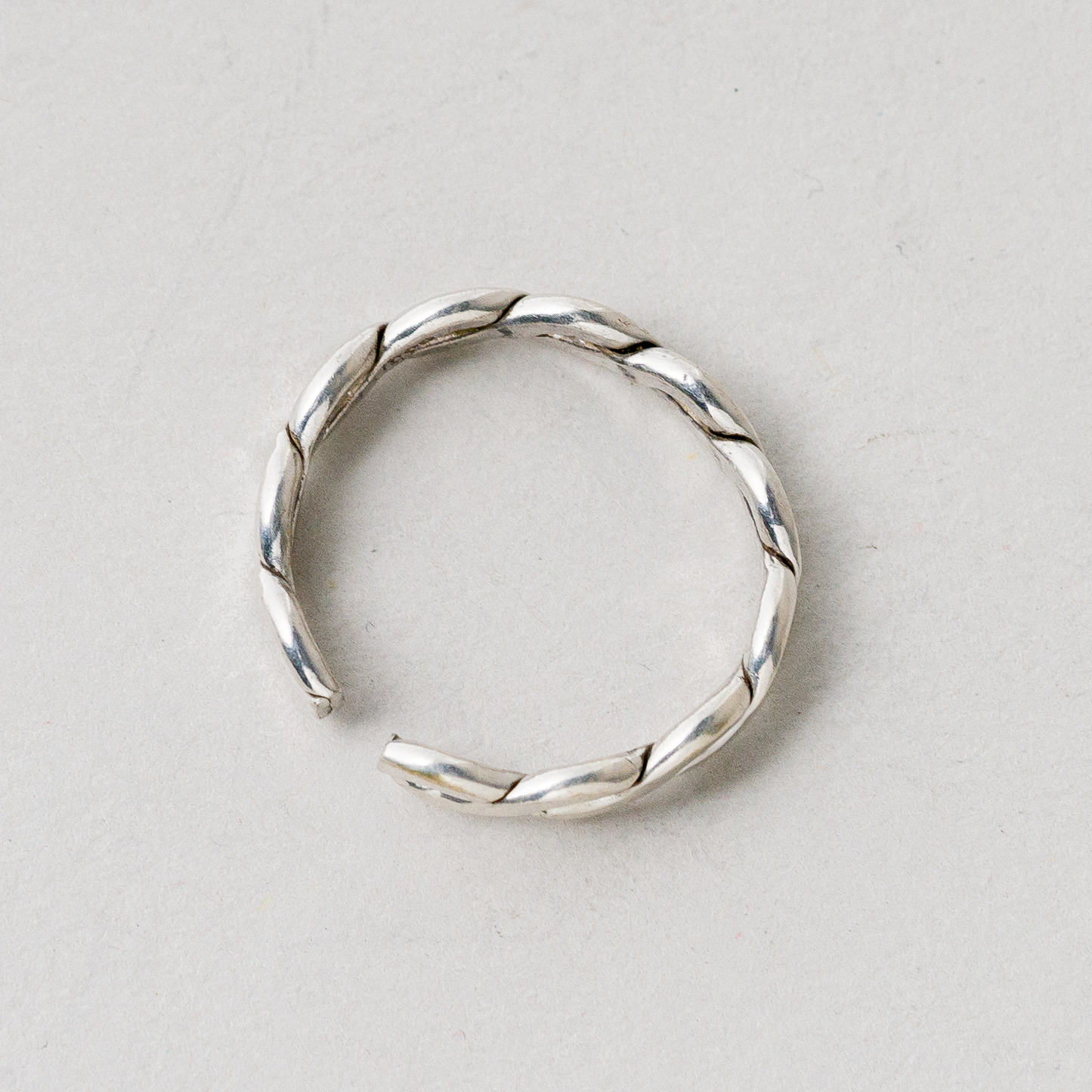 Ring geflochten 835er Silber 1,94 g Größe flexibel3