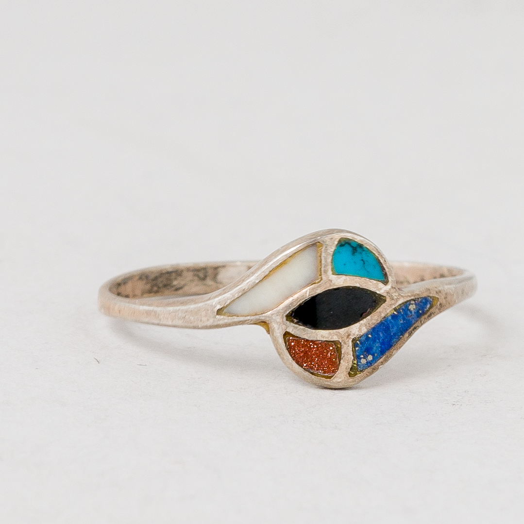 Ring Silber 0,9 g Größe 52 (16,5 mm Ø)1