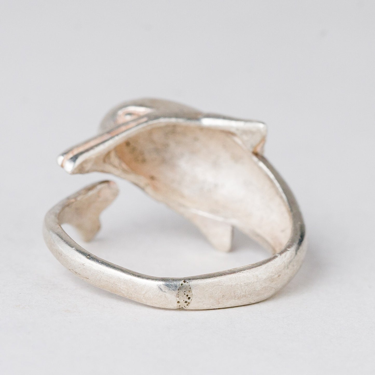 Ring Delfin 4,47 g 925er Silber Größe flexibel ca. 543