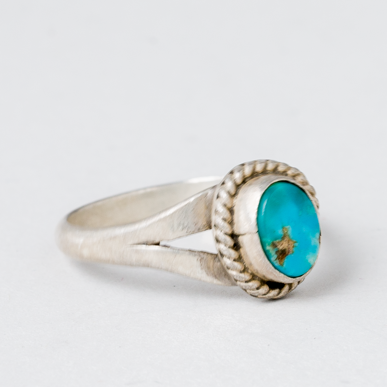 Ring Türkiser Stein 2,1 g Silber Größe 52 (16,5 mm Ø)1