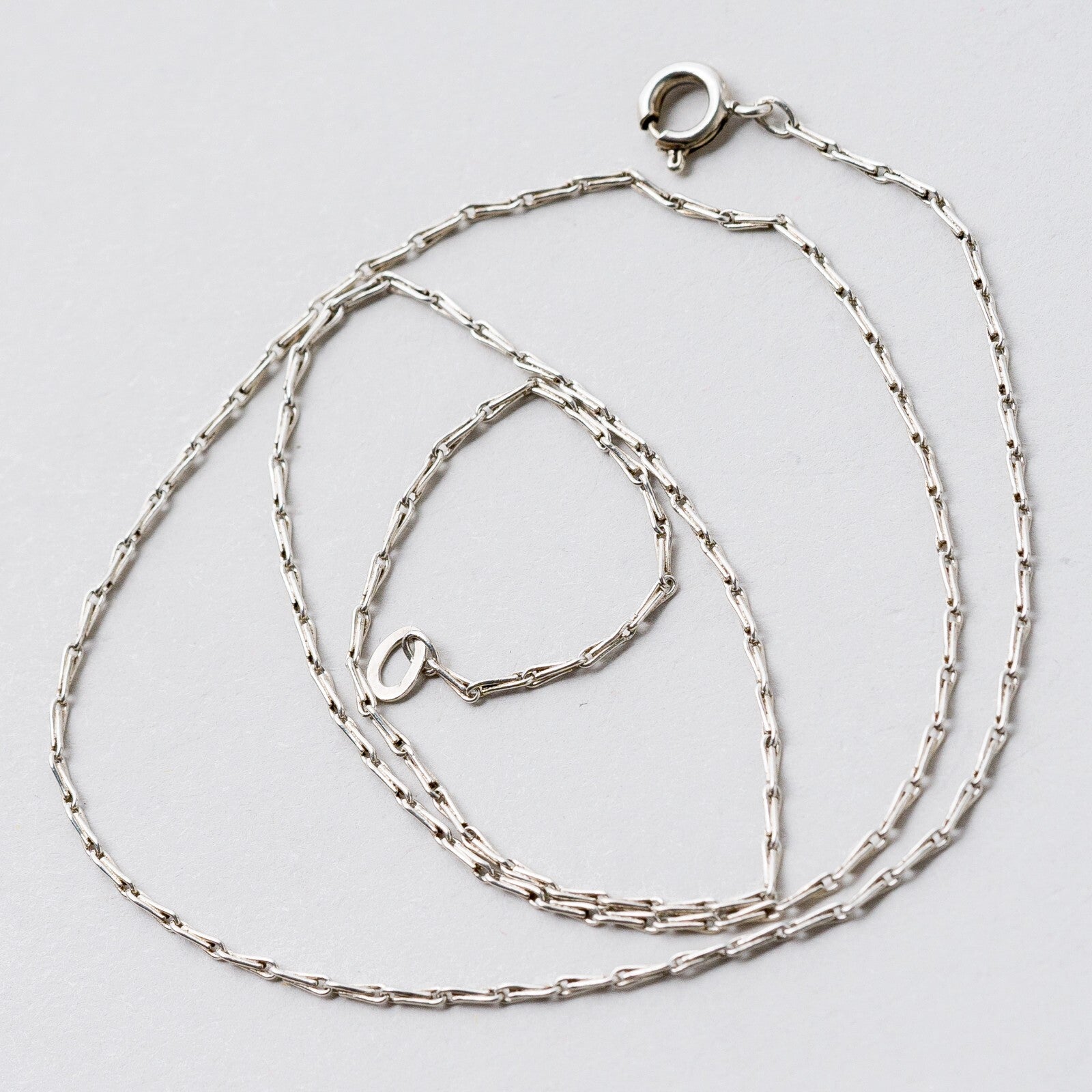 Halskette 835 Silber 47 cm 1,3 mm 2,43 g6