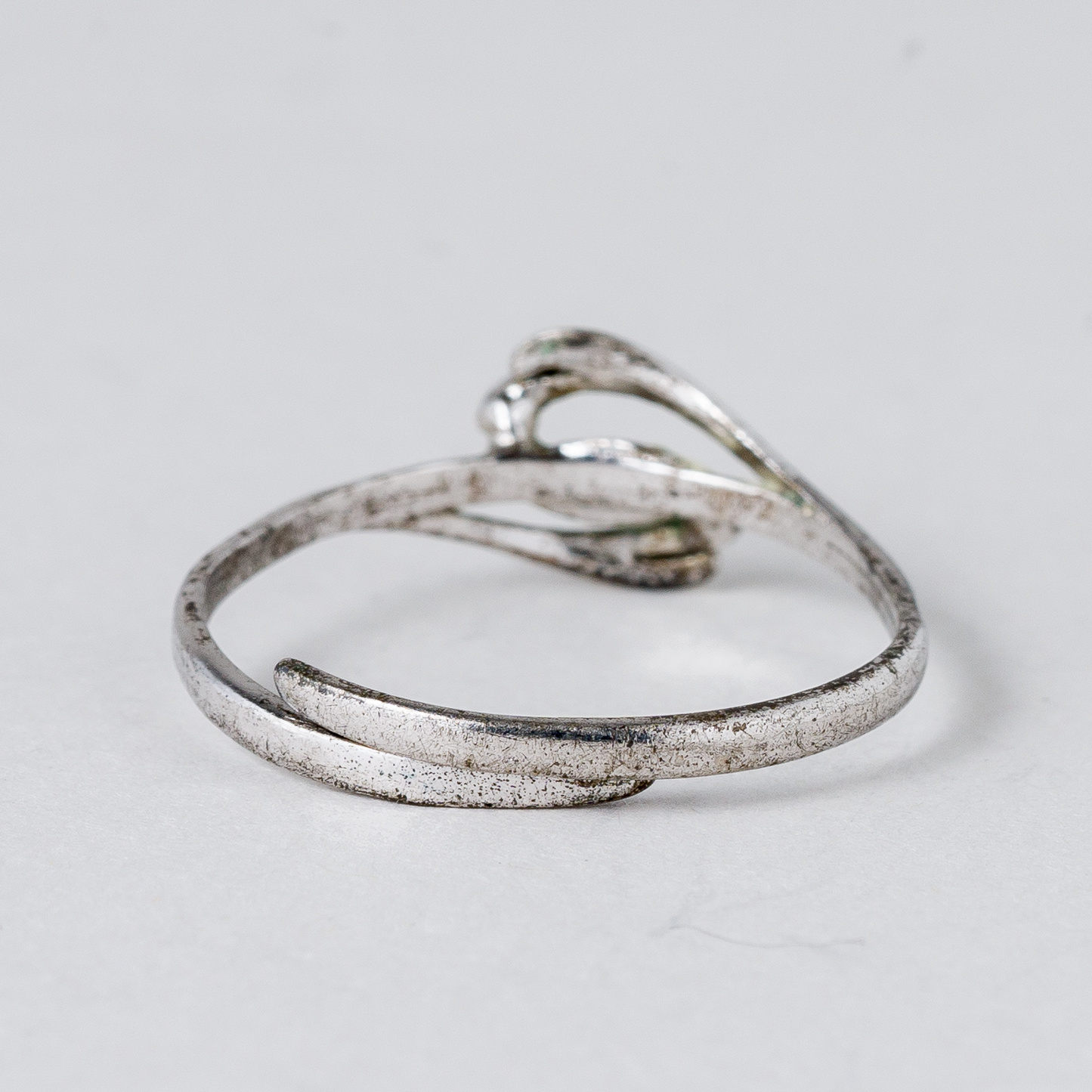 Ring ohne Stein 835er Silber 1,05 g Größe flexibel2