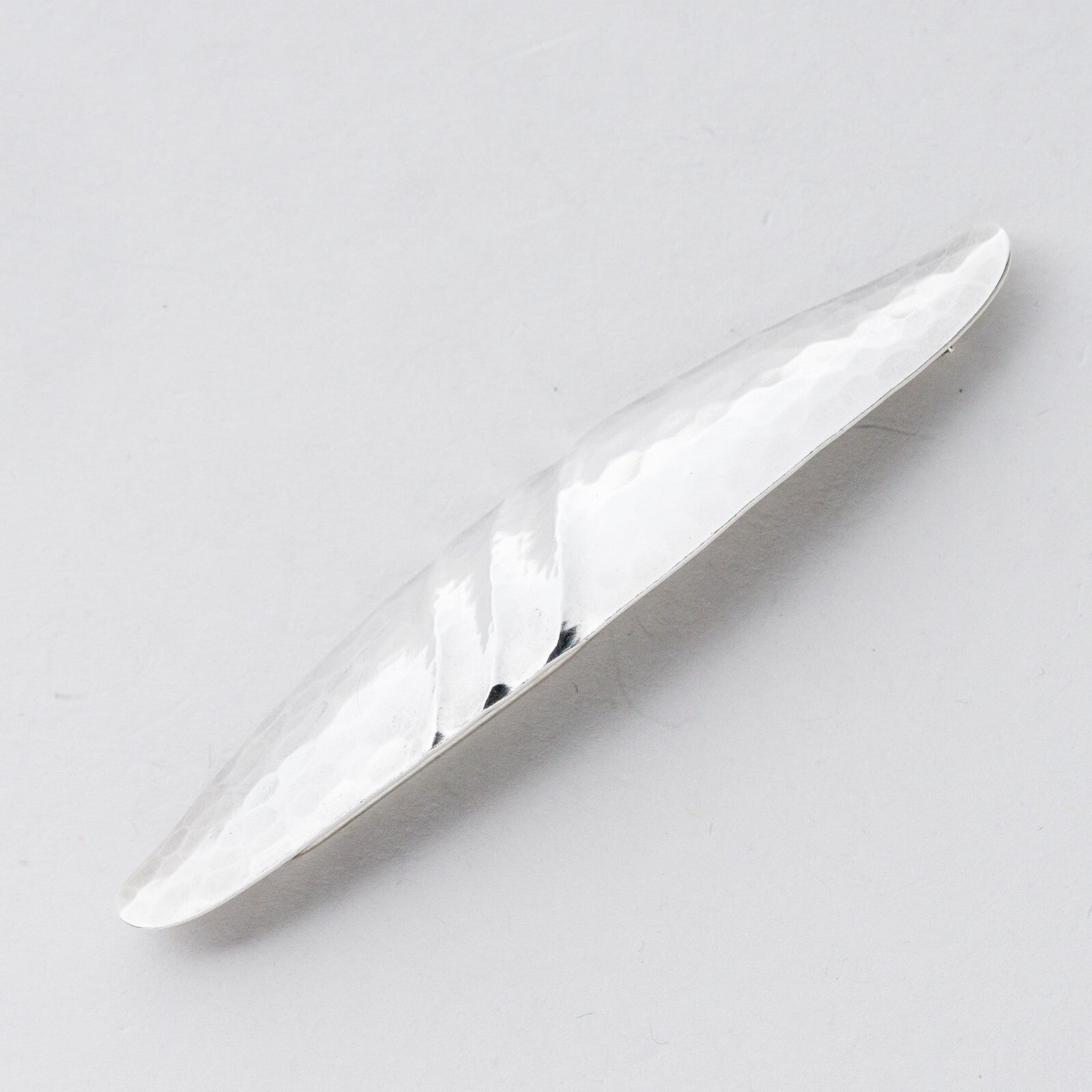 Silber Brosche Spange 925 Hammerschlag 6,61 g0