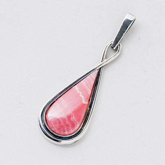 Silber Anhänger Kettenanhänger 835 Roter Stein 7,58 g0