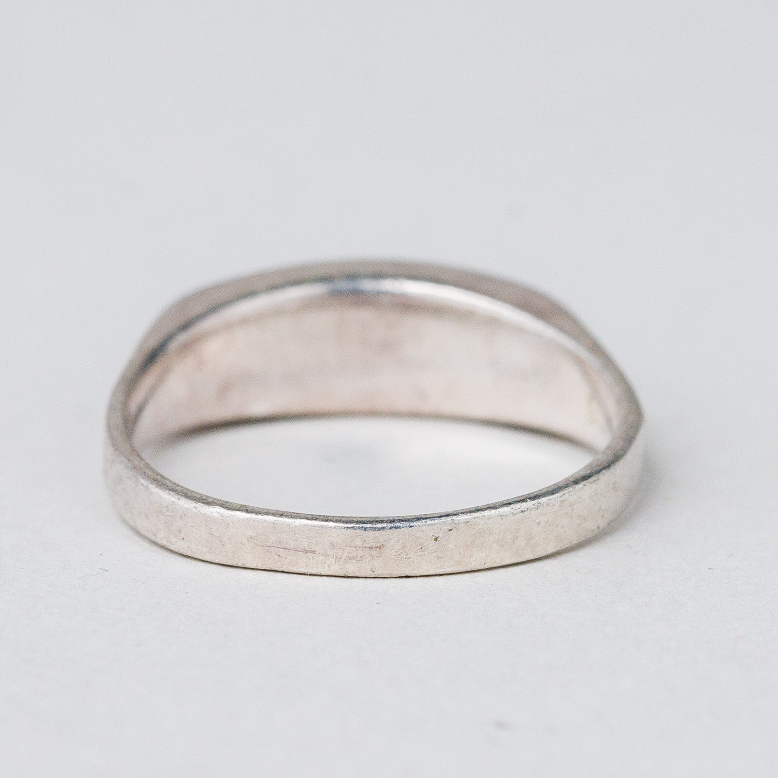 Silber Ring 925 Blauer Stein Größe 56 (17,8 mm Ø) 2,66 g3