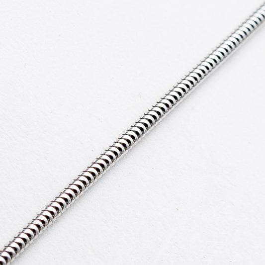 Silber Halskette 925 Schlangenkette 1,6 mm 45 cm 5,18 g0