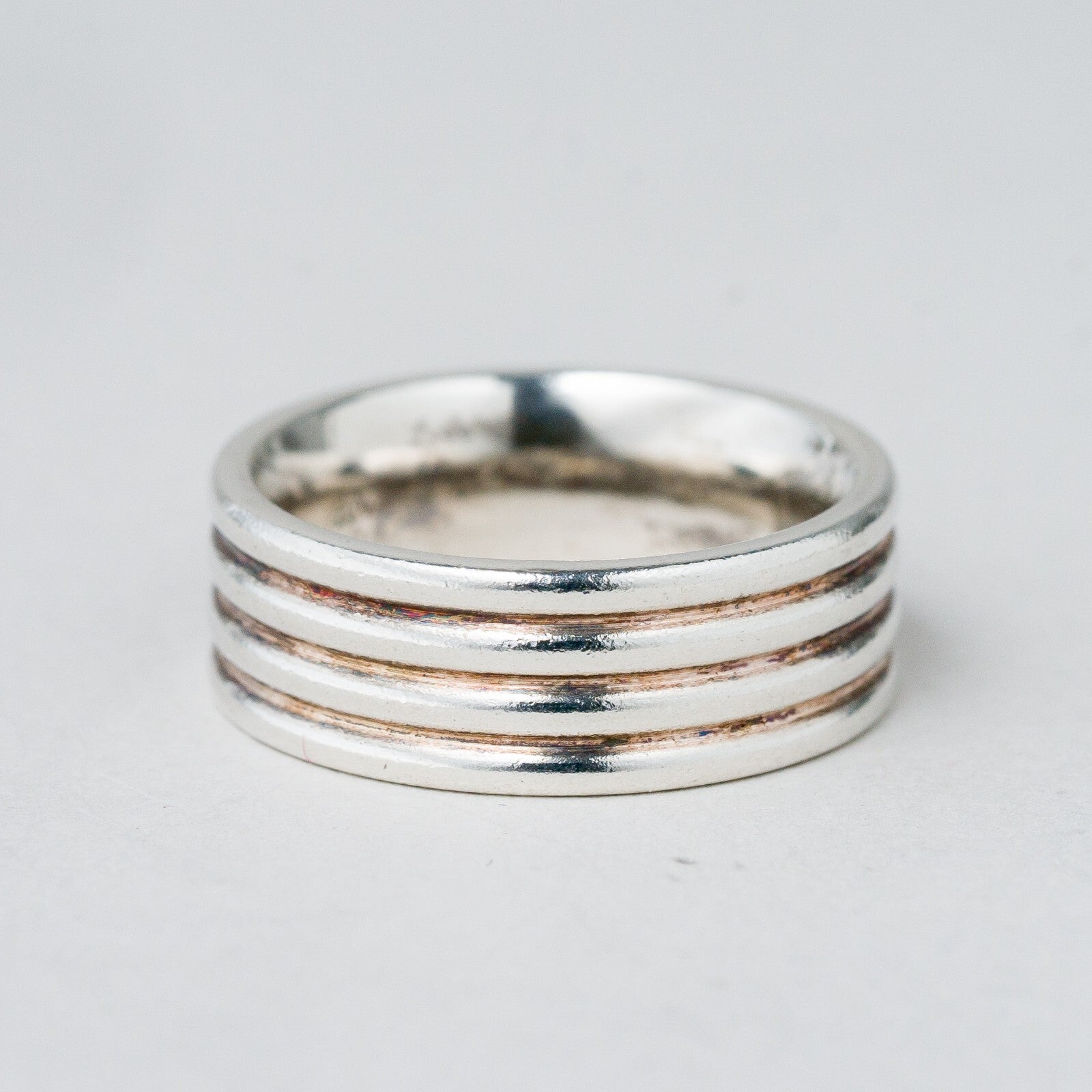 Silber Ring 925 Größe 55 (17,5 mm Ø) 9,6 g3