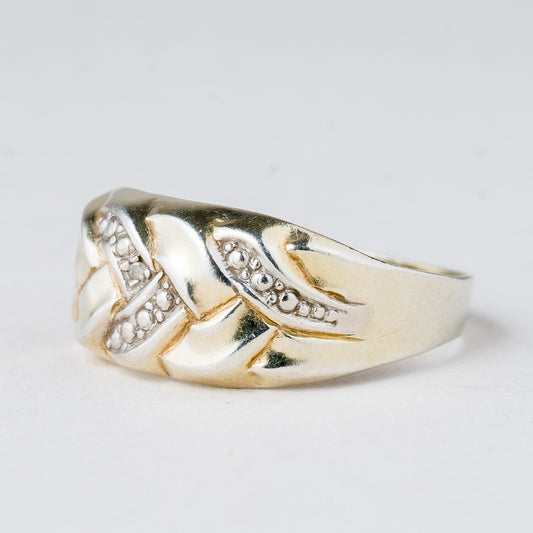 Silber Ring 925 Größe 56 (17,8 mm Ø) 1,56 g0