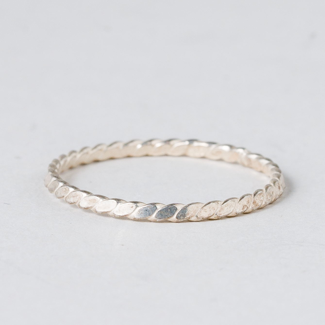 Ring 835er Silber 0,54 g Größe 52 (16,5 mm Ø)1