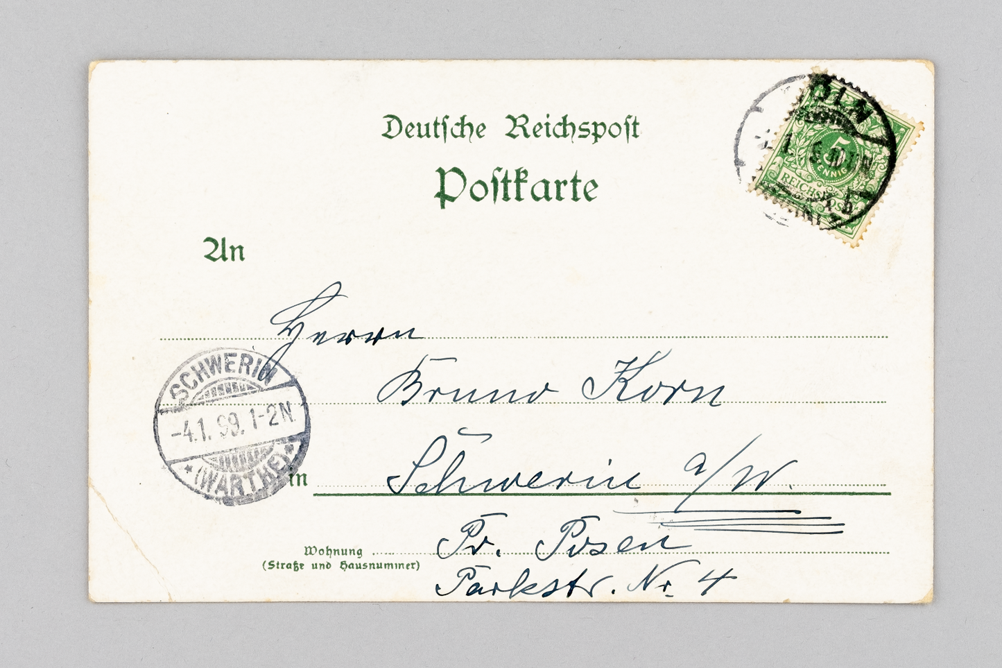 Ansichtskarte Gruss aus Berlin Schloss 18991