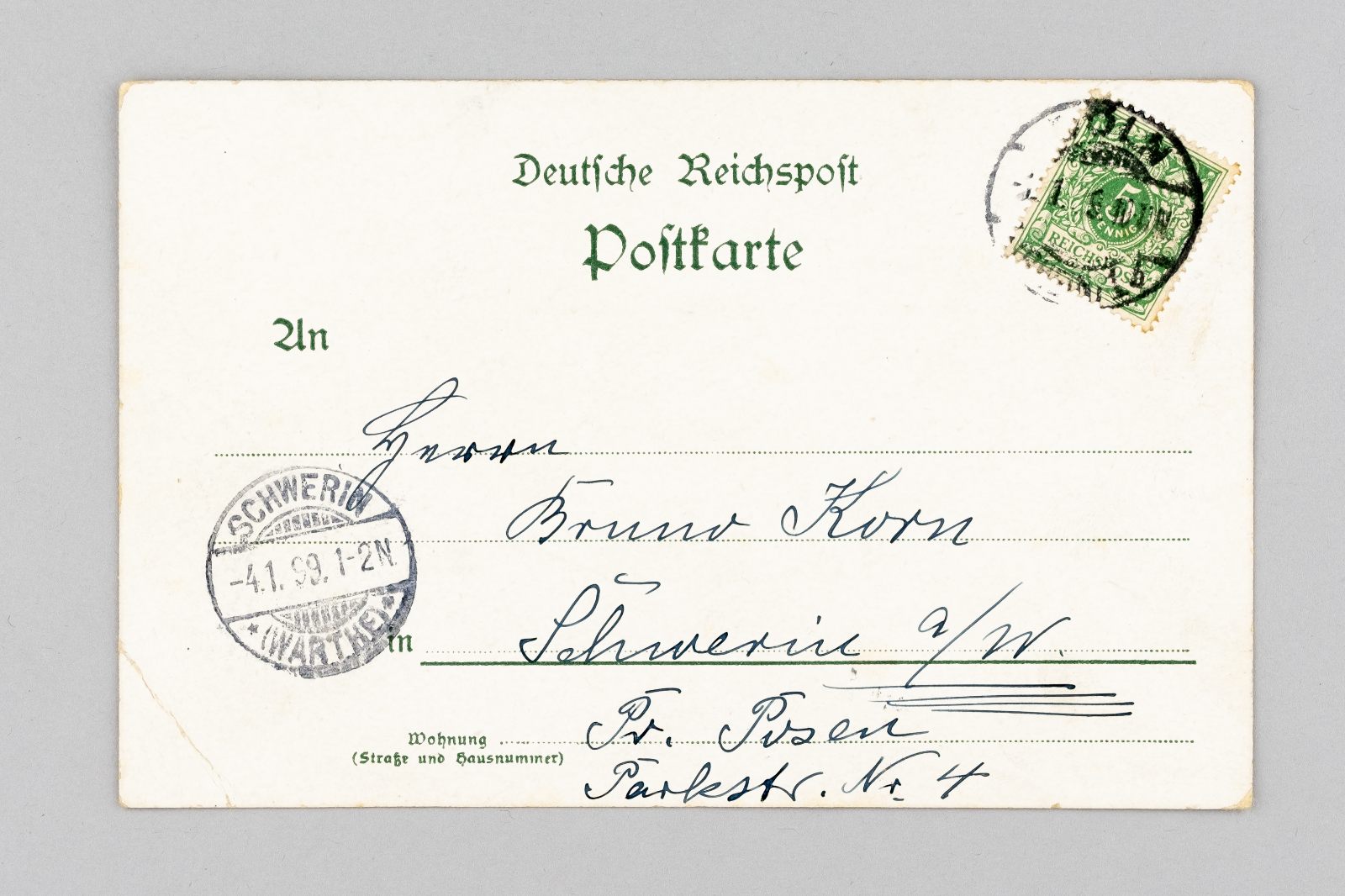 Ansichtskarte Gruss aus Berlin Schloss 18991