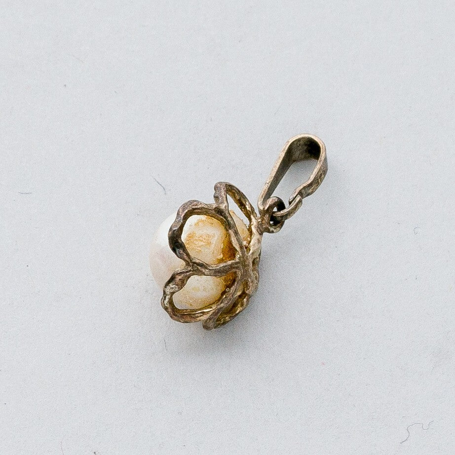 Silber Anhänger Kettenanhänger 925 Perle 0,78 g3