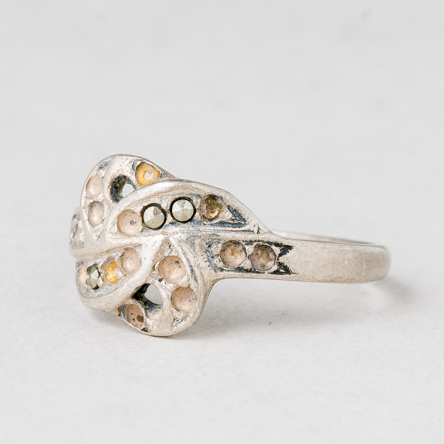 Ring 925er Silber 2,23 g Größe 53 (16,8 mm Ø)0