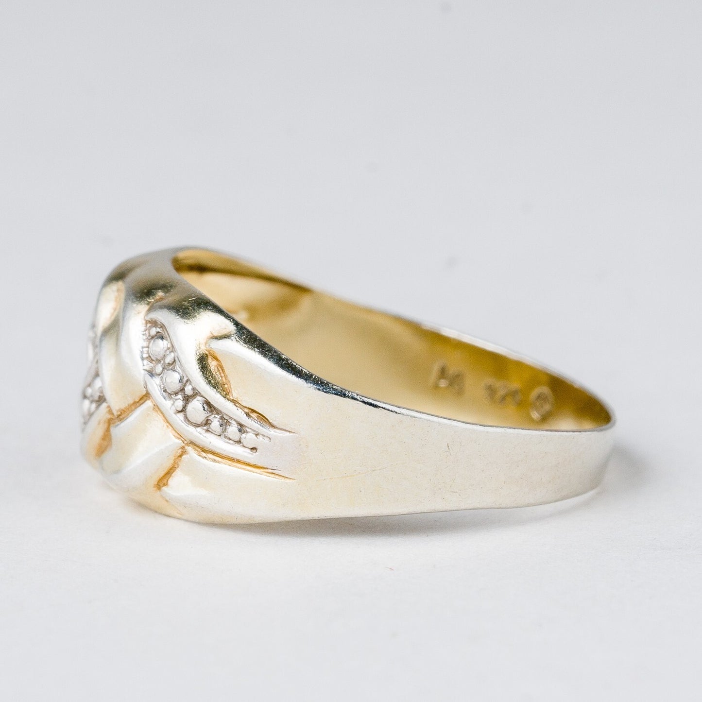 Silber Ring 925 Größe 56 (17,8 mm Ø) 1,56 g4
