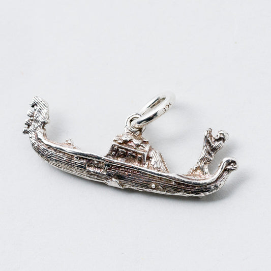 Anhänger 925 Silber Gondel 3,6 cm 5,53 g0