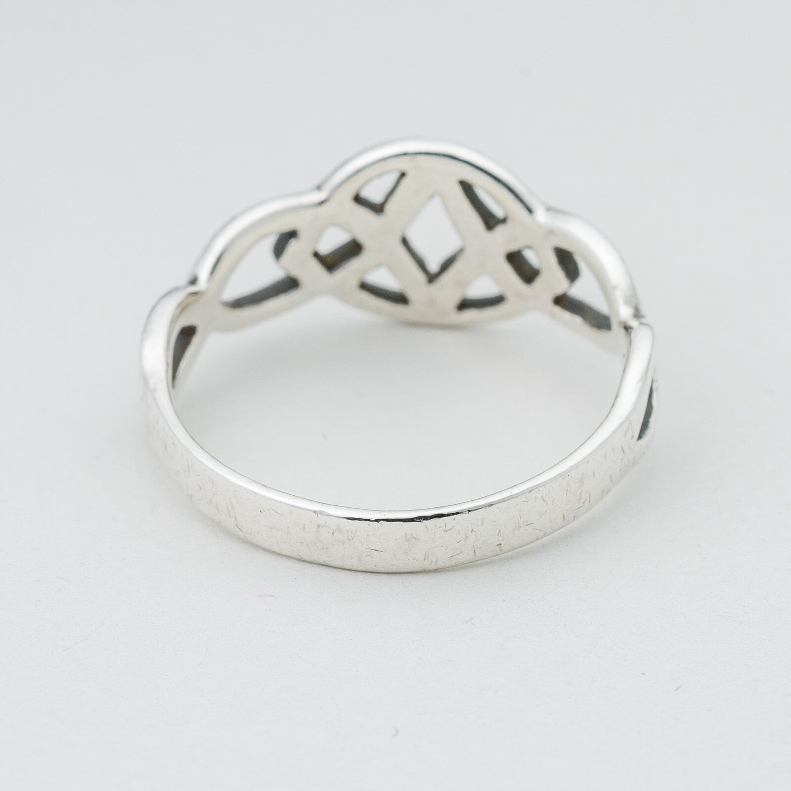 Silberring  925er Silber 2,19 g Größe 55 (17,5 mm Ø)2