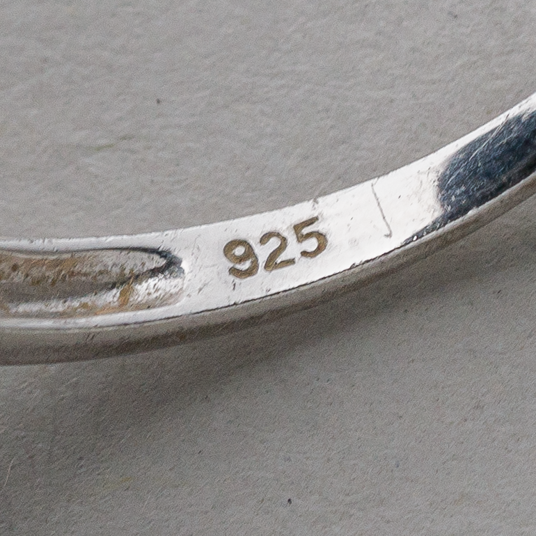 Ring 925er Silber 2,81 g Größe 59 (18,8 mm Ø)5