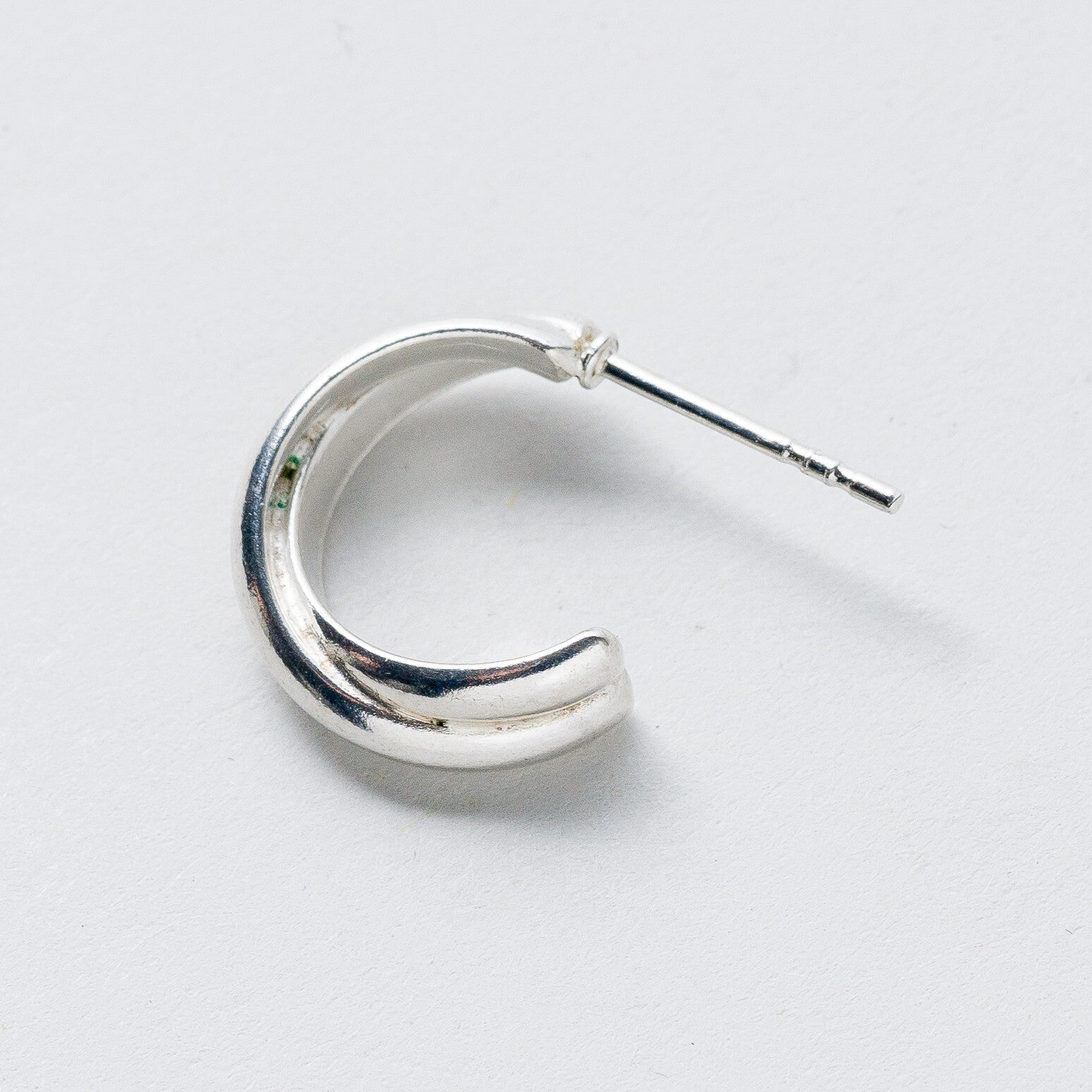 Einzelner Ohrring Creole Silber 925 1,88 g8