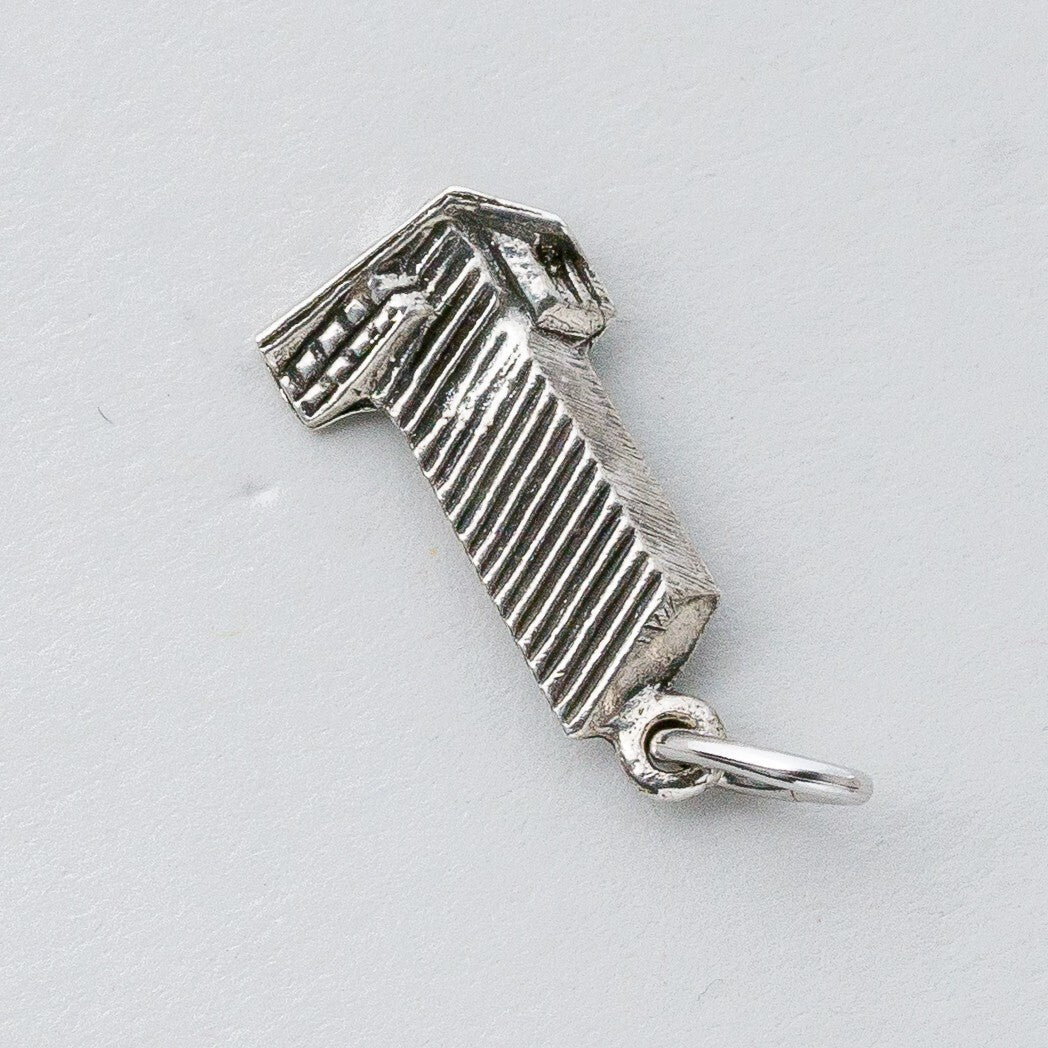 Silber Anhänger Kettenanhänger 925 Hochhaus 1,72 g5